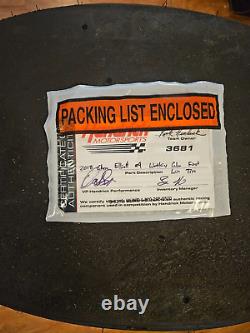 Chase Elliott PREMIÈRE VICTOIRE Course Pneus Usagés 2018 Watkins Glen HMS COA Nascar #9