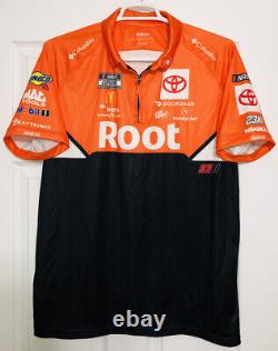 Chemise d'équipe de stand Nascar XL Bubba Wallace 23XI Sparco ROOT Insurance Racing TRD