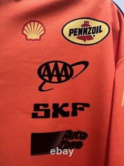 Chemise de l'équipe Penske NASCAR Pit Crew Logano Orange Autotrader XL