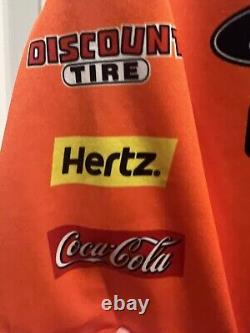 Chemise de l'équipe Penske NASCAR Pit Crew Logano Orange Autotrader XL