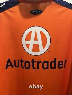 Chemise de l'équipe Penske NASCAR Pit Crew Logano Orange Autotrader XL