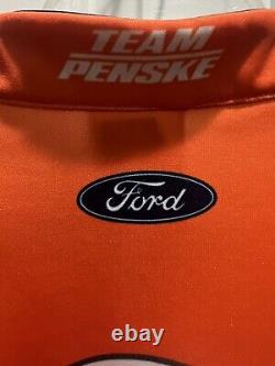 Chemise de l'équipe Penske NASCAR Pit Crew Logano Orange Autotrader XL