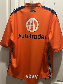 Chemise de l'équipe Penske NASCAR Pit Crew Logano Orange Autotrader XL