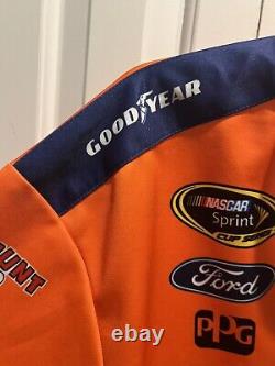Chemise de l'équipe Penske NASCAR Pit Crew Logano Orange Autotrader XL