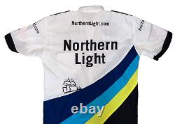 Chemise de l'équipe de pit Roush Jeff Burton NASCAR Northern Light Busch Series Apex Taille XL