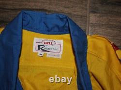 Chemise de l'équipe de stand de course professionnelle des années 1980 Bell Racestar M Kraco PPG INDY NASCAR