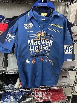 Chemise et pantalon de l'équipe de course Bobby Labonte Maxwell House NASCAR ayant servi lors de la course