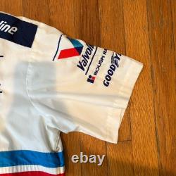 Chi Chie NASCAR Valvoline Mark Martin -T-shirt de l'équipe de pit Winston Series Vintage