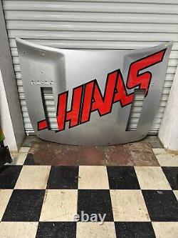 Cole Custer #41 2022 Haas Tooling Nascar Race Used Hood #881	<br/>   <br/>Cole Custer #41 2022 Haas Tooling Nascar Capot Utilisé en Course #881