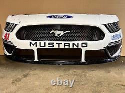 Cole Custer Rookie 2020 Haas Shr Ford Mustang Nascar Race Utilisé Nez De Tôle