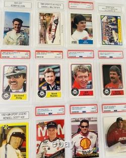 Collection Ultime de Cartes RC NASCAR. Des Premières à Aujourd'hui. Ensemble de 26 Cartes