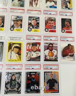Collection Ultime de Cartes RC NASCAR. Des Premières à Aujourd'hui. Ensemble de 26 Cartes