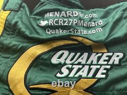 Combinaison de course Paul Menard NASCAR utilisée/portée Quaker State