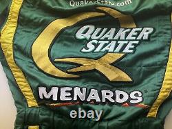 Combinaison de course Paul Menard NASCAR utilisée/portée Quaker State