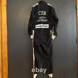Combinaison de course vintage Goodyear CSR Racing NASCAR VTG Corky Linder Track