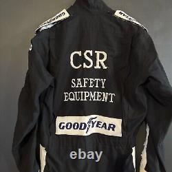 Combinaison de course vintage Goodyear CSR Racing NASCAR VTG Corky Linder Track