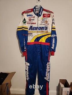 Combinaison de l'équipe de stands utilisée lors de la course de la Coupe Winston de Nascar Fitzbradshaw Kerry Earnhardt