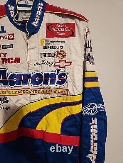 Combinaison de l'équipe de stands utilisée lors de la course de la Coupe Winston de Nascar Fitzbradshaw Kerry Earnhardt