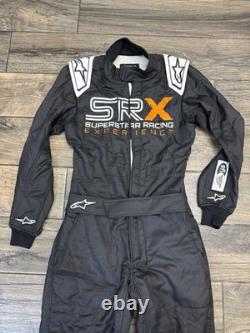 Combinaison ignifugée médiatique Hailie Deegan 2023 avec sac, combinaison de course NASCAR SRX assortie