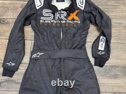 Combinaison ignifugée médiatique Hailie Deegan 2023 avec sac, combinaison de course NASCAR SRX assortie