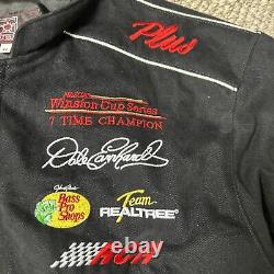 Conception JH Veste Dale Earnhardt Sr. Homme XL NASCAR Racing Vintage à Boutons-pression