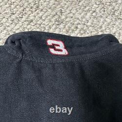 Conception JH Veste Dale Earnhardt Sr. Homme XL NASCAR Racing Vintage à Boutons-pression