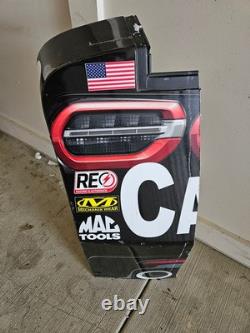 Connor Zilisch #1 panneau de pare-chocs arrière en tôle de course NASCAR utilisé à Las Vegas 2026
