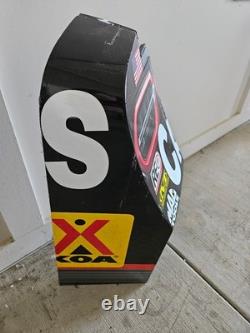 Connor Zilisch #1 panneau de pare-chocs arrière en tôle de course NASCAR utilisé à Las Vegas 2026