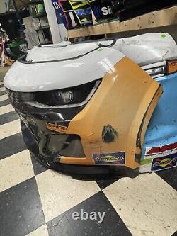 Corey LaJoie #7 2024 Clash Celsius Course Nascar Utilisé Nez #3696