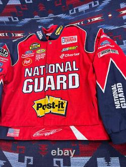 Course D'occasion Greg Biffle National Guard Racing Pit Crew Veste Nascar Roush Vtg XL