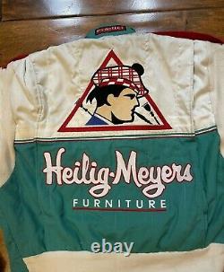 Course D'occasion Mike Wallace #90 Heilig Meyers Racing Driver Worn Fire Jacket Nascar