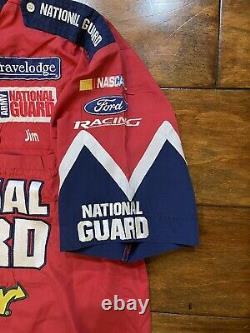 Course Utilisée Greg Biffle #16 National Guard Racing Pit Crew Shirt/pant Large Nascar
