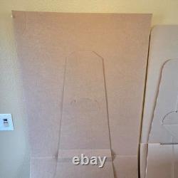DALE EARNHARDT JR. et SR. Lot de standees en carton promotionnels de 6' à taille réelle NASCAR