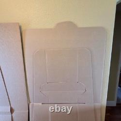 DALE EARNHARDT JR. et SR. Lot de standees en carton promotionnels de 6' à taille réelle NASCAR