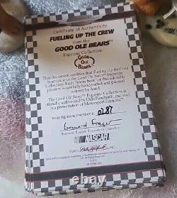 Dale Earnhardt #3 NASCAR Bonne vieille ours en céramique officielle Nascar Authentique