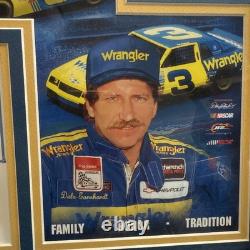 Dale Earnhardt Jr. 2010 Daytona Collage Encadré & Certificat d'Authenticité de Pneus Utilisés en Course rare et difficile à trouver