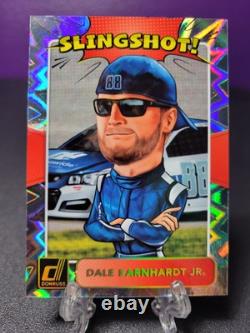 Dale Earnhardt Jr 2018 Panini Donruss Racing Carte Slingshot SSP Case Hit Holo