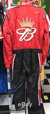 Dale Earnhardt Jr. Budweiser Nascar Nextel Dei Race Utilisé Pit Crew Firesuit