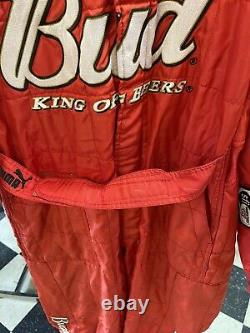 Dale Earnhardt Jr. Dei #8 Budweiser Nascar Nextel Race Occasion Pit Crew Firesuit