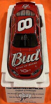 Dale Earnhardt Jr. Signé 2004 8 Budweiser Chevy Monte Carlo Talladega Course