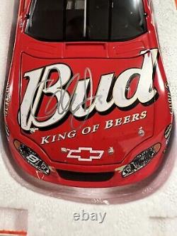 Dale Earnhardt Jr. Signé 2004 8 Budweiser Chevy Monte Carlo Talladega Course