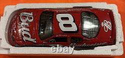 Dale Earnhardt Jr. Signé 2004 8 Budweiser Chevy Monte Carlo Talladega Course