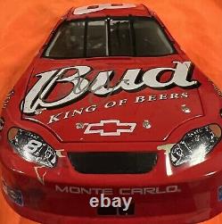 Dale Earnhardt Jr. Signé 2004 8 Budweiser Chevy Monte Carlo Talladega Course