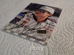 Dale Earnhardt Sr. 1998 Press Pass Signing Autographed Card #124/402
