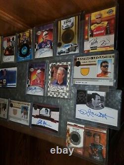 Dale Earnhardt Sr Hand A Signé Des Cartes Autographiées. Cartes Certifiées Plus. 21 Total
