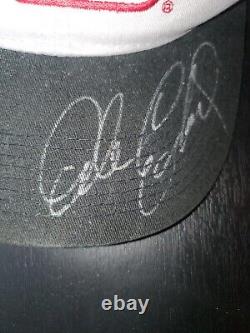 Dale Earnhardt Sr. NASCAR Casquette Signée Autographe 1997 Brickyard 400 JSA