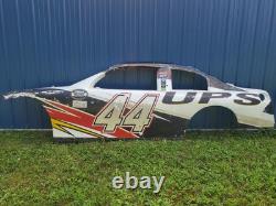Dale Jarrett 2007 #44 tôle de porte complète utilisée en course NASCAR HOF, côté complet, haut et bas
