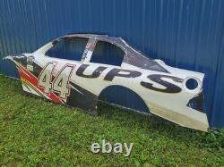 Dale Jarrett 2007 #44 tôle de porte complète utilisée en course NASCAR HOF, côté complet, haut et bas