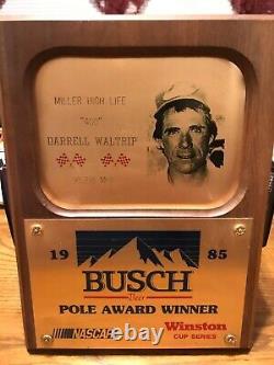 Darrell Waltrip Miller High Life 400 Richmond Nascar Race Used Pole Award Trophy