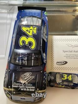 David Gilliland#34 HOH/Stephen Siller 2011 Fusion Signé 1/24 Colorchrome & 1/64